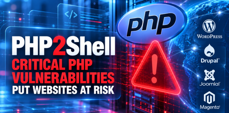 Critical PHP2Shell Vulnerabilities – Global Websites at Risk