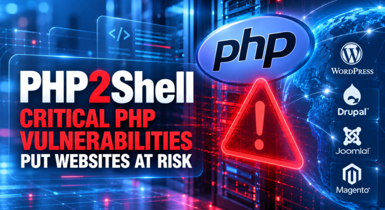 Critical PHP2Shell Vulnerabilities – Global Websites at Risk